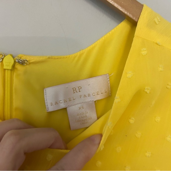 Rachel Parcell Smocked Waist Swiss Dot Dress - Picture 5 of 9